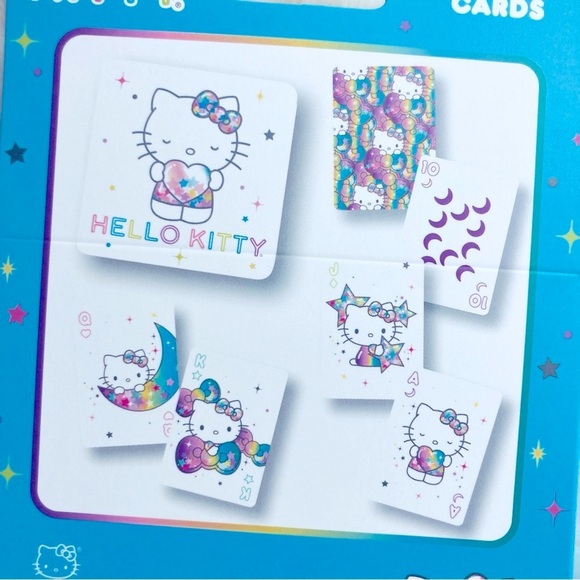 Hello Kitty Playing Cards with Metal Storage Tin - Picture 8 of 8